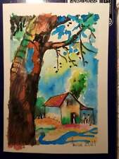 ​Aquarelle painting​ Country House