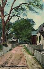 A View Of Ray's Court From Fair Street, Nantucket, Massachusetts MA 1910