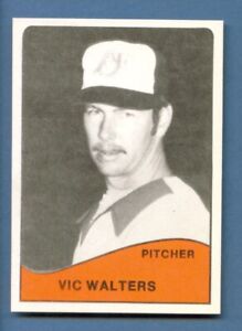 1979 TCMA Appleton FOXES #24 VIC WALTERS Homestead FLORIDA White Sox
