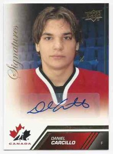 2013-14 Upper Deck Team Canada Autographs Daniel Carcillo Auto Canada #36