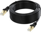 50ft Premium SFTP Cat8 Internet Cable Compatible w/Cat7/Cat6/6a/Cat5, Upgraded