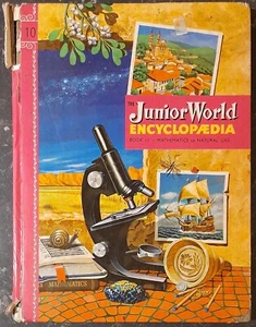 The Junior World Encyclopaedia - Book 10 - Mathematics To Natural Gas - 1959 - Picture 1 of 9