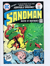 Sandman #2 DC Pub 1975 Jack Kirby '' the Night of the Spider ! ''