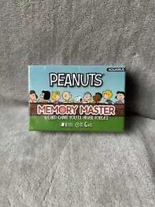 Brand New Peanuts Charlie Brown Memory Master Card Game You'll Never Forget 2021 - Picture 1 of 7