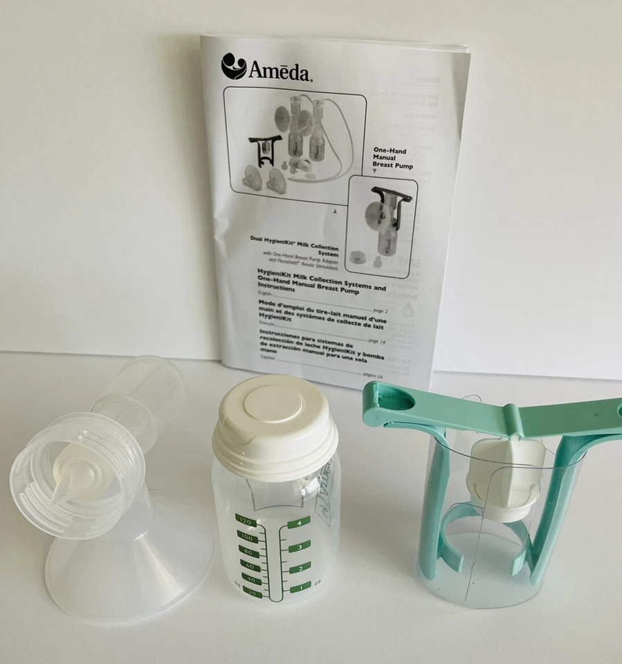 Ameda 700P Hospital Discharge Hand Manual Breast Pump Kit