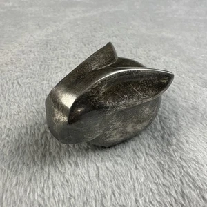 DANSK Designs fermacarte piatto argento coniglio made in Japan vintage decorazione uccellino - Foto 1 di 9