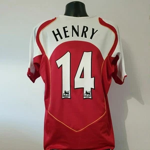 HENRY 14 Arsenal Shirt - XL - 2004/2005 - Home O2 Nike - Picture 1 of 19