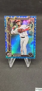 2025 Topps Holiday #H167 Darren Baker Blue Foil Lights - Picture 1 of 2