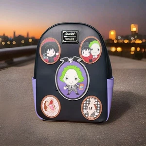 Beetlejuice Loungefly Character Frames Mini Backpack SANRIO New Lydia Deetz Pack - Picture 1 of 11