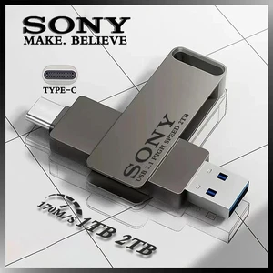 Sony USB Type C Flash Drive 2TB 1TB High Speed Metal Pendrive 512GB 256GB Stick - Bild 1 von 9