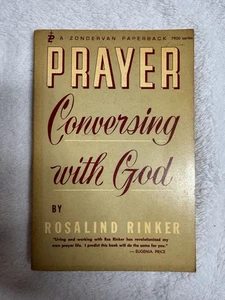 Vintage Prayer Conversing With God By Rosalind Rinker 12th Printing - Imagen 1 de 8