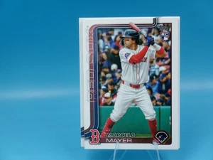 Lote de 8 cartas 2025 Topps Update Marcelo Mayer Rookie RC #US105 Red Sox - Imagen 1 de 2