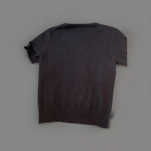 Valerie Stevens Damen Pullover 100% Kaschmir Kurzarm Schwarz Petite Small - Bild 1 von 6