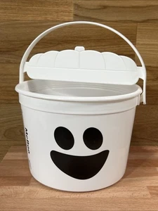 MCDONALD'S - 2022 White McBoo Plastic Trick or Treat Bucket - Picture 1 of 6