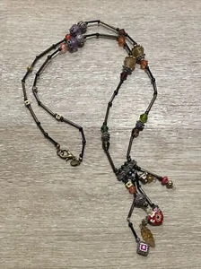 CHICO'S  Beaded Necklace Unique From 2005!! Never Used!!! Unique!! - Picture 1 of 8