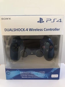 Official Sony PlayStation Midnight BlueDualshock 4 controller. Brand New Sealed - Picture 1 of 4