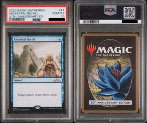 PSA10 MTG Magic 30th Anniversary Edition Ancestral Recall 0047 2022 English - Picture 1 of 3