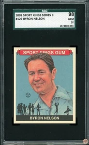 2009 SPORT KINGS BYRON NELSON #129 SGC GEM 10 POP 2 (034) - Picture 1 of 2