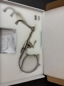 Rohl U.4739PN-2 - Rubinetto da cucina in nichel lucido - Foto 1 di 2
