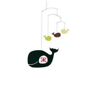 Flensted Jonah Jonas & der Wal Bibel modern hängendes Baby Mobile kinetische Deko - Bild 1 von 1
