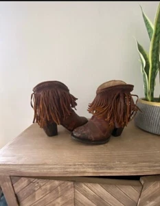 Freebird By Steven Stiefel mit Fransen Größe 8 RAR - Bild 1 von 5