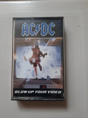 AC/DC - Blow Up Your Video - Cassette Tape 1988 Used - Image 1 of 4