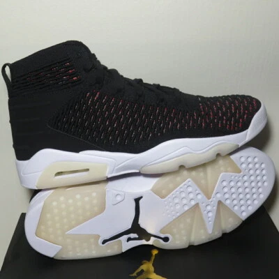 Jordan Flyknit Elevation 23 negro rojo AJ8207-023 para hombre talla 13 nuevo en caja Foto 1 de 4