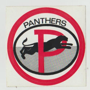 PENRITH  PANTHERS  NRL [RED P ]  STICKER  NEW Size 8cm   Diam - Bild 1 von 2