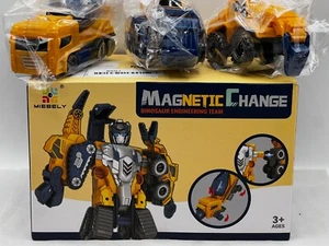 Miebely Magnetic Change Dinosaur Engineering Team Roboter Konstruieren Bauset - Bild 1 von 14
