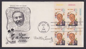 Walter Lantz, American Cartoonist, creator of Woody Woodpecker, signed Disney - Picture 1 of 1
