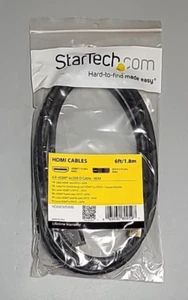 LOT OF 10 StarTech 6ft HDMI to DVI-D Cable - M /M - (HDMIDVIMM6) - Picture 1 of 5
