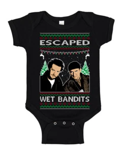 Escaped Bandits Classic Home Holiday Movie Baby Creeper Unisex Kleinkind Body - Bild 1 von 6