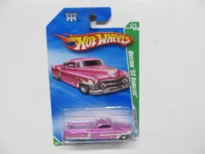 Hot Wheels - OLDER Regular Treasure Hunt - Pink Custom '53 CADILLAC - Picture 1 of 2