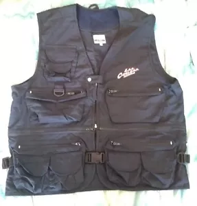 gilet uomo multitasche LEE COUGAN giacca bici caccia pesca sport sportivo lavoro - Imagen 1 de 3