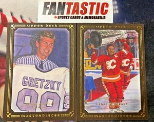 2008-09 Upper Deck UD Masterpieces Hockey BROWN FRAMED Parallel Card YOU PICK