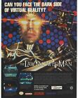 The Lawnmower Man Print Ad/Poster Art Super Nintendo Snes Game Boy