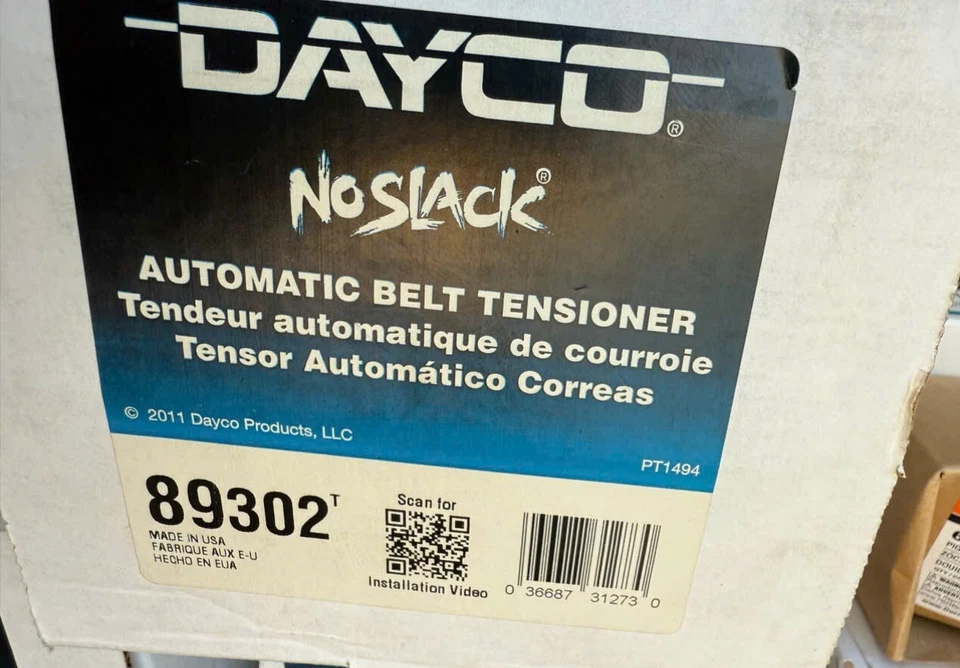 Dayco 89302 驱动皮带张紧器组件主驱动器适用于精选 99-09 别克 — 第 1/1 张图片