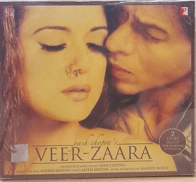 Veer Zaara - Shahrukh Khan - Bollywood Hindi Movie OST Music CD / (2 Cd Set) - Image 1 of 2