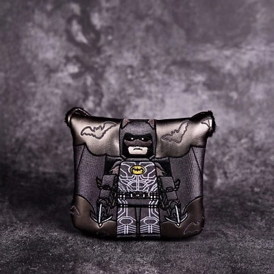 GOAT GOLF Magnetic Mini "Gotham" Batman Golf Mallet Putter Headcover Fit Taylormade Spider