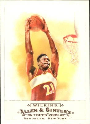 2009 Topps Allen and Ginter #346 Dominique Wilkins SP - NM-MT - Image 1 of 2