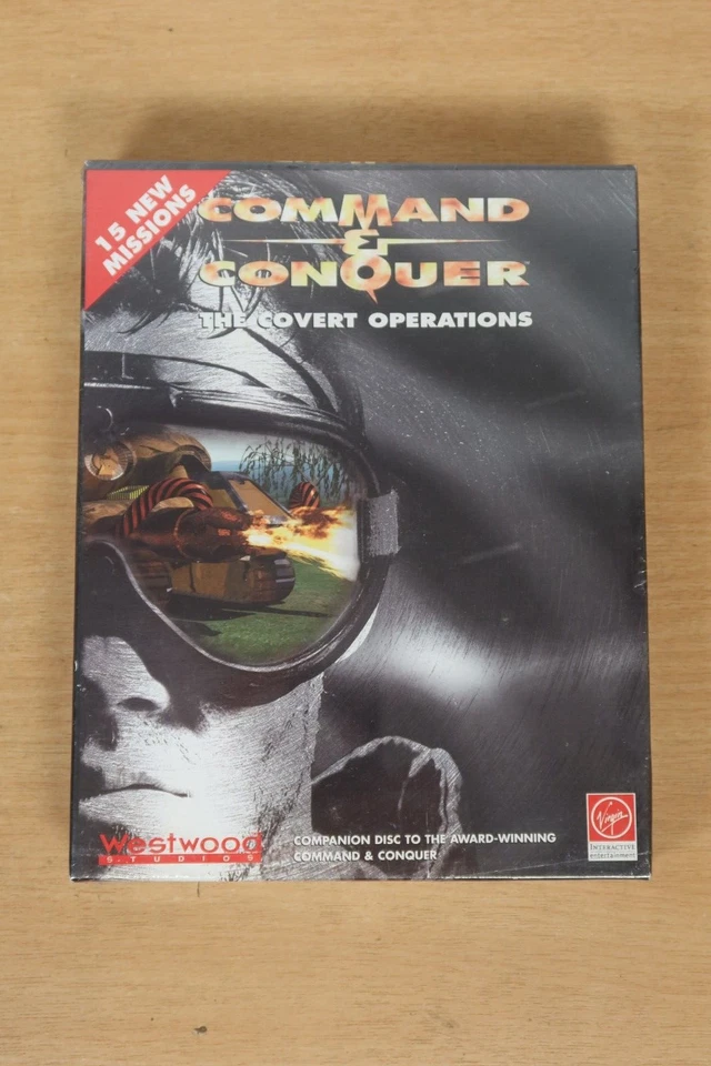 Command & Conquer The Covert Operations CD-Rom BIG BOX Boxed Sealed Virgin - Image 1 of 4