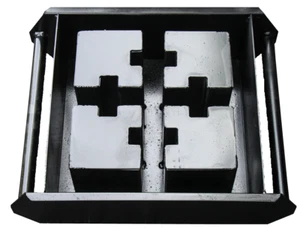 NEW 12 INCH Screen Patio Wall Concrete Cement Mold Cinder Block All Metal New US - Picture 1 of 12