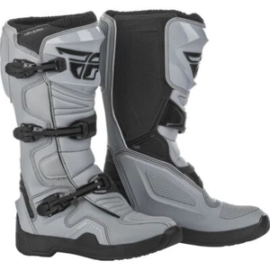 Stivali Fly Racing Maverick MX Adventure Off-Road Grigio Nero - Foto 1 di 5