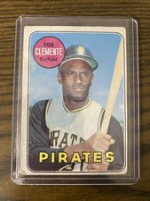 1969 Topps - Bob on Card #50 Roberto Clemente