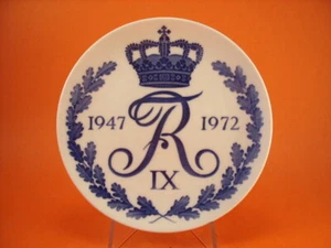 Royal Copenhagen Commemorative Plate Of 1972 - Picture 1 of 2