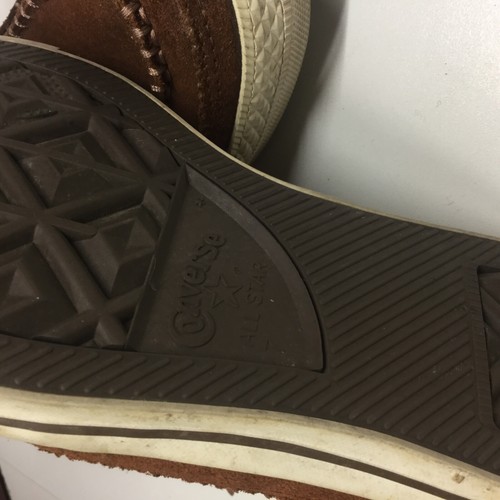 NUOVE! Scarpe Converse Chuck Taylor Moc abito medio monaco marrone scarpe da donna taglia 7