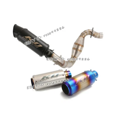 Sistema de escape para BMW G310GS G310R 2016-2025 tubo de enlace delantero 51MM silenciadores puntas Foto 1 de 4