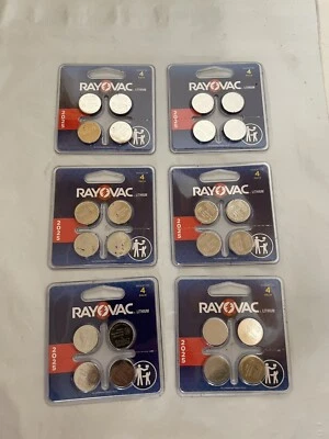 Cantidad 24 baterías de litio Rayovac CR2025 3V KECR2025 6 paquetes (24 baterías) Foto 1 de 4