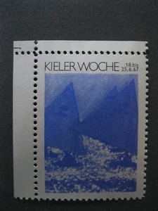 Vignette Briefverschlußmarke Kiel Kieler Woche 1967 alte Reklame Design Plakat - Bild 1 von 1