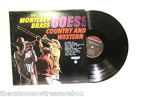 The Monterey Brass Goes Country and Western LP 33 Vinyl Record Diplomat D2393 - Picture 1 of 4